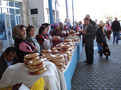 На базаре в Самарканде