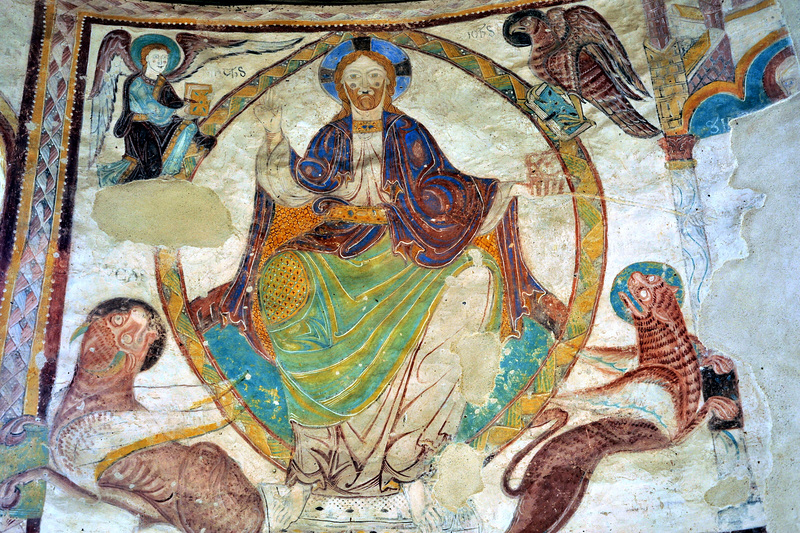 Christ en majesté - Eglise de St-Jacques-des-Guérets