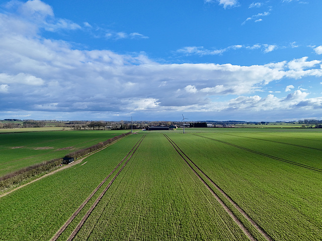 Wind turbines, Woodcote