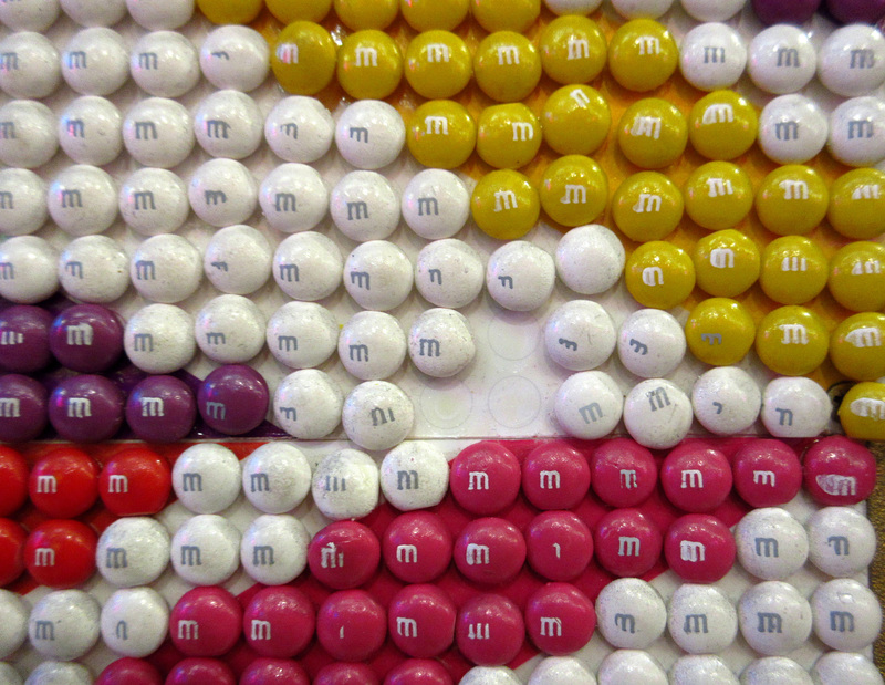 c'est toi que t'as mangé les m&m?