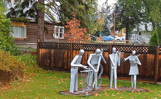 Artwork in North Quesnel, BC