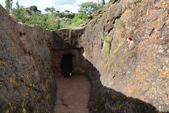 Ethiopia, Lalibela, Final Stage of Passage to Bete Giyorgis
