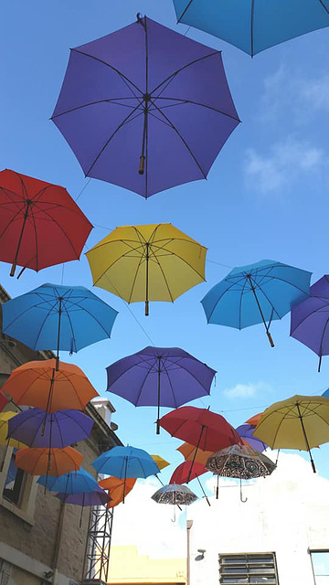 umbrellas