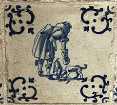 Delft tile 2, Museum De Lakenhal Leiden