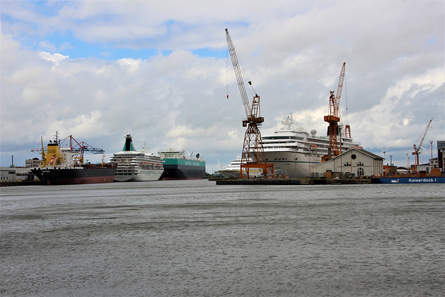 Im Hafen Bremerhaven