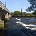 Dumbarton Bridge and the River Leven