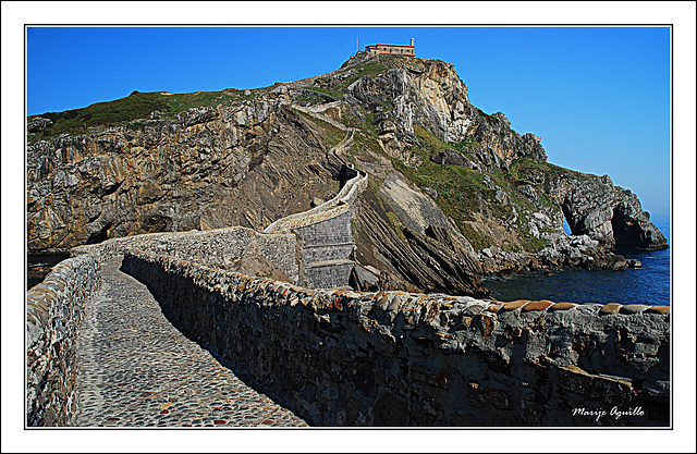 Subida a San Juan de Gaztelugatxe.