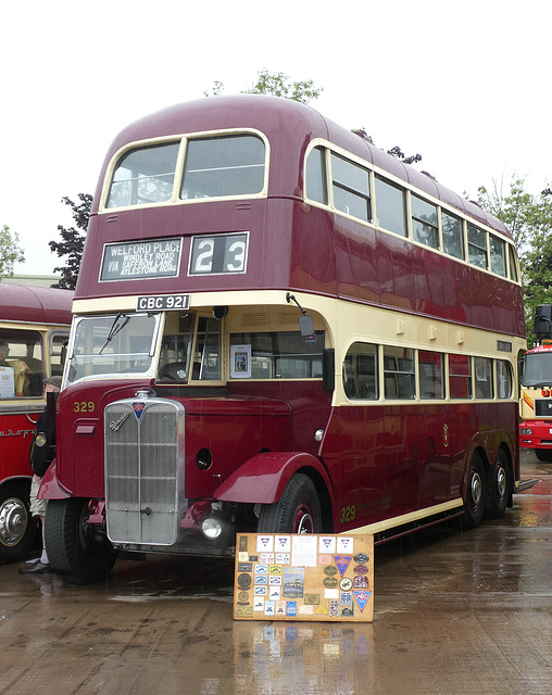 Preserved former Leicester City Transport 329 (CBC 329) - 27 Jul 2019 (P1030251)