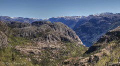 First look at the Lysefjord.