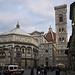 Firenze - The Baptistery, the Cathedral of Santa Maria in Fiore and Giotto's bell tower