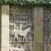 Detail of Entrance to 'Raenstor Close',  Youlgrave, Derbyshire (built c1913)