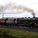 LMS class 7P Royal Scot 46115 SCOTS GUARDSMAN at Scout Green Shap bank on 1Z86 Euston - Carlisle 20th May 2017