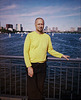 Myself on the Mass Ave Bridge