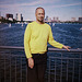 Myself on the Mass Ave Bridge