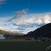 dramatische Wolken überm Falkenberg