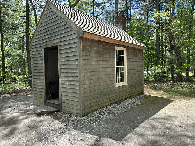 At Walden Pond -  Henry David Thoreau's Cabin