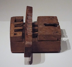 Wood Lock in the Archaeological Museum of Madrid, October 2022