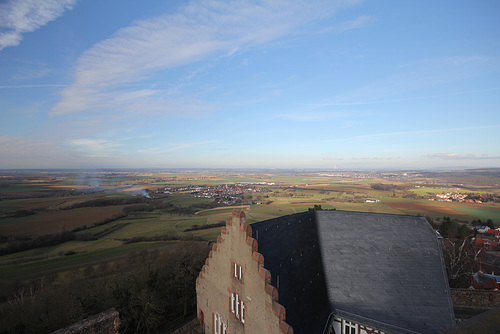 Blick vom Bergfried