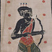 Detail of a Textile Fragment with Artemis and Actaeon in the Metropolitan Museum of Art, December 2023