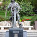 MONACO: Jardin Saint Antoine: La statue d' Albert 1er.