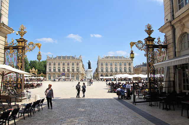 Nancy (54) 19 mai 2018. La Place Stanislas.