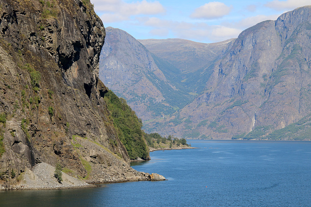 Fjord view from Flåm