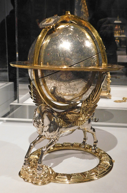 Celestial Globe with Clockwork in the Metropolitan Museum of Art, February 2020