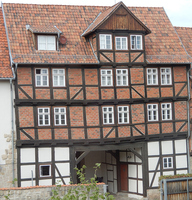 Fachwerk in Quetlinburg im Harz