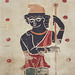 Detail of a Textile Fragment with Artemis and Actaeon in the Metropolitan Museum of Art, February 2024