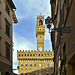 Firenze - Palazzo Vecchio seen from street Vacchereccia