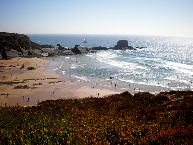 Zambujeira do Mar -  Daytime low sea