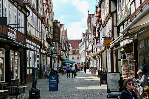 Fußgängerzone in Celle