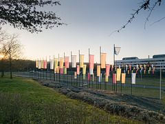 Bonn - Platz des Grundgesetzes am Ende der A 562