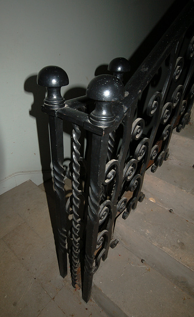 service-staircase, Newstead Abbey, Nottinghamshire