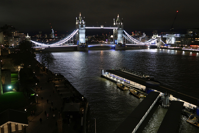 Tower Millennium Pier and Tower Bridge