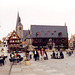 Rathaus Quedlinburg im Oktober 2001
