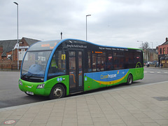 DSCF1021 Stagecoach (Go West) 48033 (YJ66 ASU) in King's Lynn - 22 Mar 2018