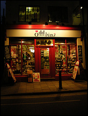 Oddbins by night