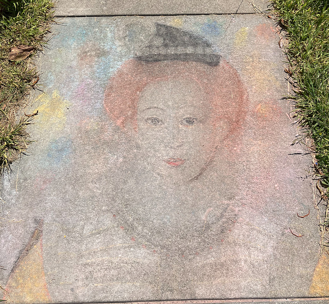 Pandemic chalk: The Ghost of the Duchess