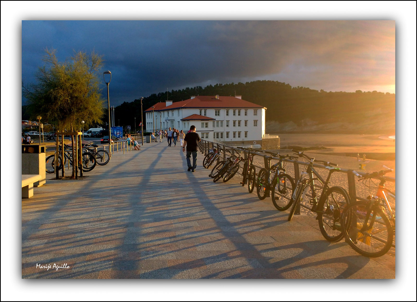 Luces y sombras del atardecer