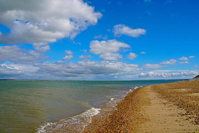 Solent from Calshot Spit