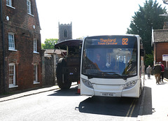 Coach Services Limited YX67 VGG in Thetford - 7 Jun 2024 (P1180467)