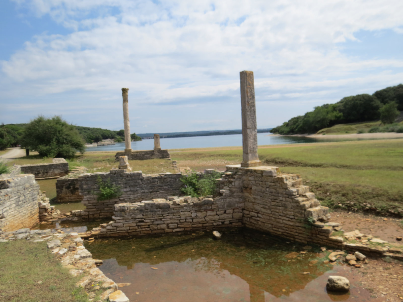 Brijuni Veliki : temple de Neptune.