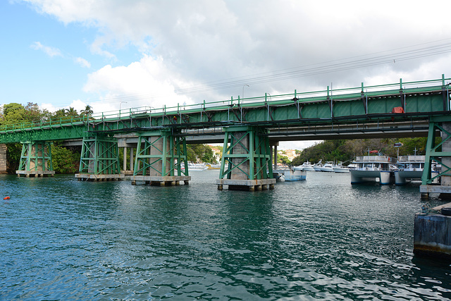 Dominican Republic, Bridge over the Dulce River