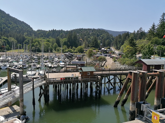 Der Zaun in Bowen Island