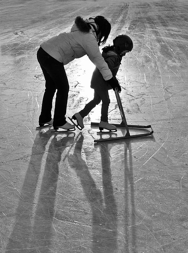 learning to skate