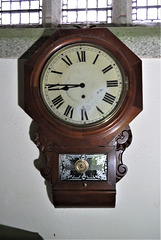 woodleigh church, devon c19 parliaentary clock