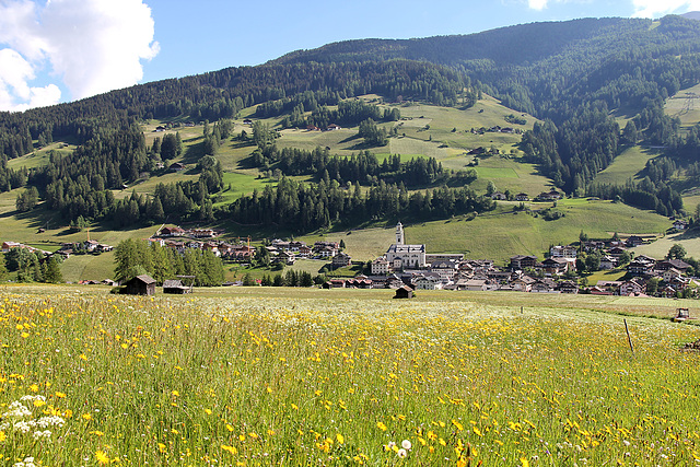 Blick auf Sexten