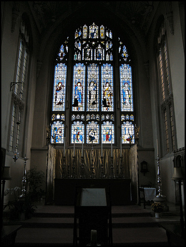 altar and east window