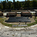 North Macedonia, Amphitheater in Heraclea Lyncestis (view from above)